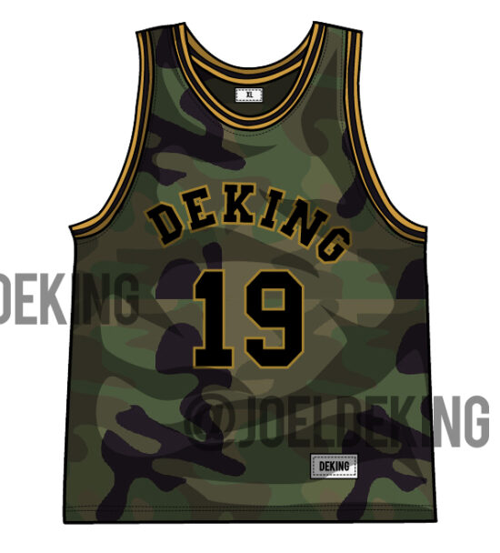 Maillot de Basket Camo